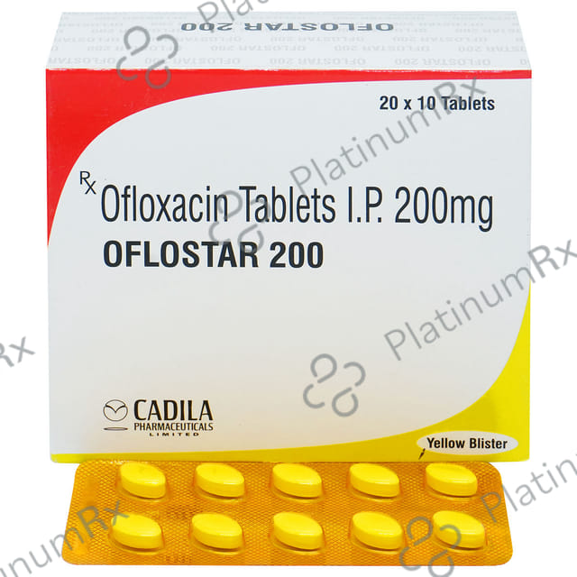 Oflostar 200mg Tablet 10s