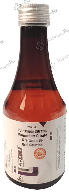 Forculi Oral Solution Orange Sugar Free 200 Oral Solution