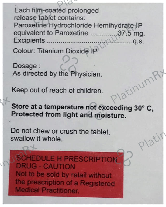 Depaxil CR 37.5 Tablet