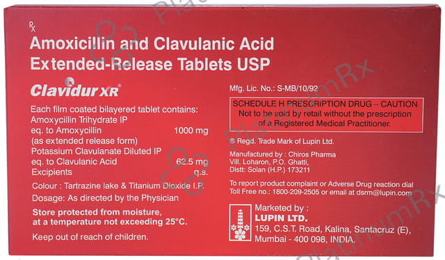 Clavidur XR Tablet