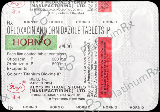 Horn O 200mg/500mg Tablet