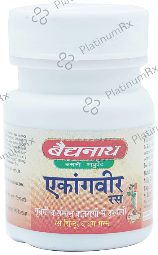 Baidyanath (Jhansi) Ekangvir Ras Tablet 20 tablets