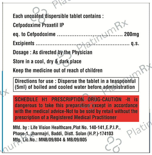 Healthpod 200mg Tablet DT 10s