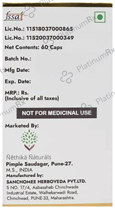 Nethika Naturals Hair Growth Support Capsule