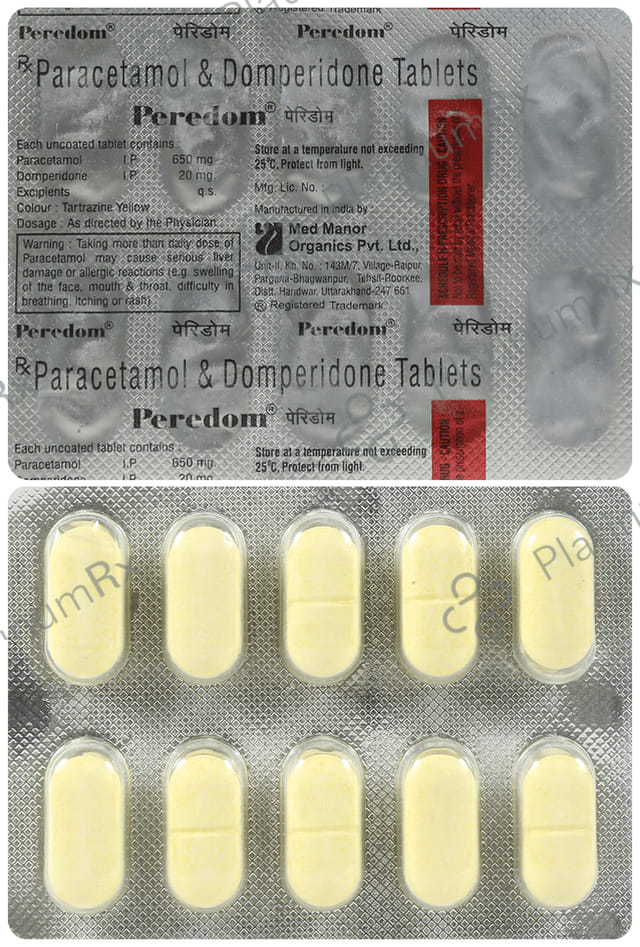 Peredom 20/650mg Tablet 10s