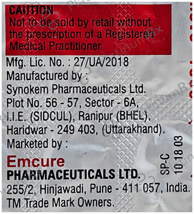 Emlevo 1000mg Tablet 10s