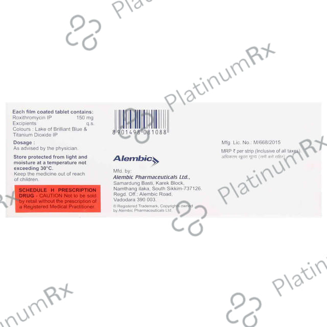 Roxidiv 150 Tablet
