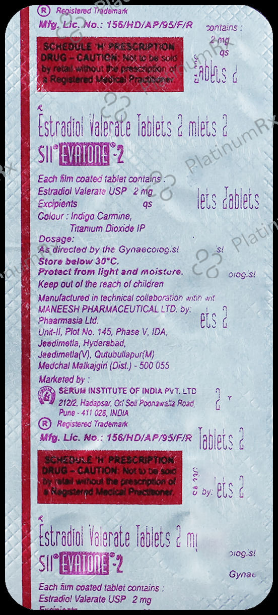 Evatone 2mg Tablet 10s