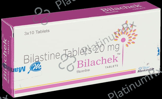Bilachek 20mg Tablet 10s