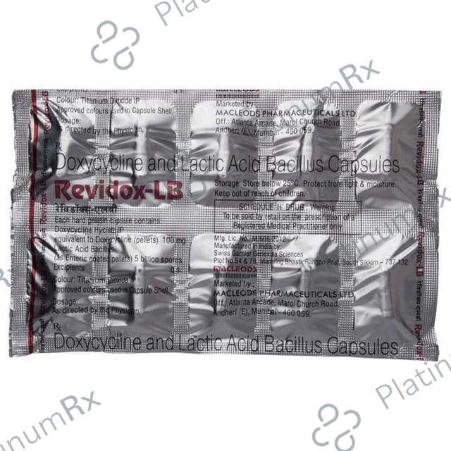 Revidox LB 100mg/5B Capsule 10s