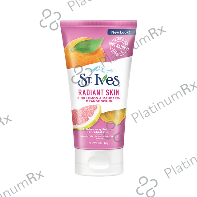 St Ives Radiant Skin Pink Lemon & Mandarin Orange Scrub 170gm