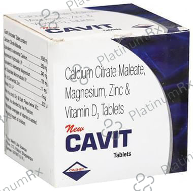 Cavit 250 mg/500IU Tablet