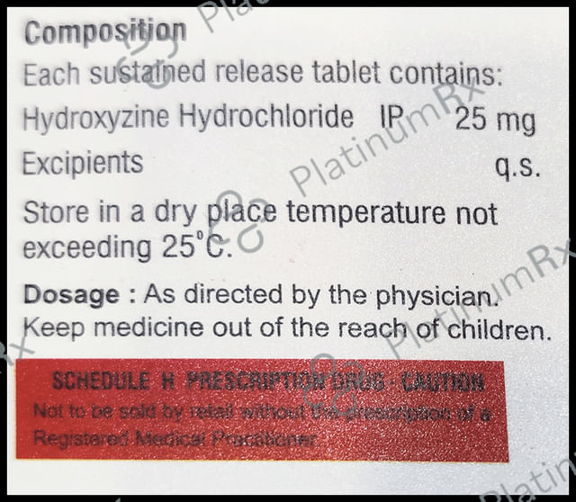 Hydropalm 25mg Tablet 10s