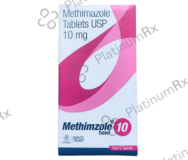 Methimzole 10mg Tablet 10s