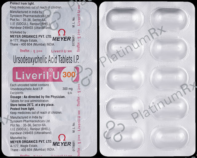 Liveril U 300mg Tablet 10s