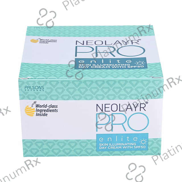 Neolayr Pro Enlite Skin Illuminating SPF 50 Day Cream 40gm