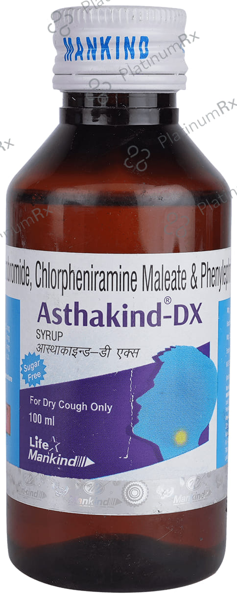 Asthakind DX Syrup Sugar Free 100ml