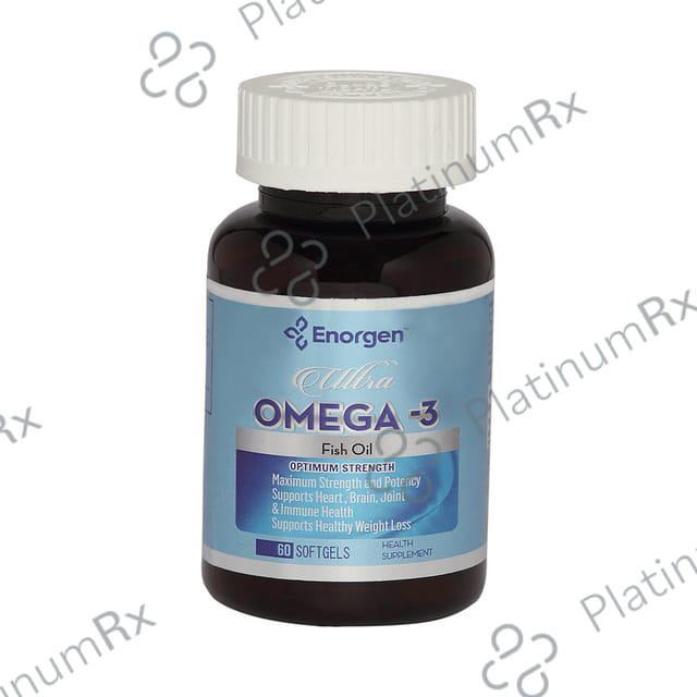 Enorgen Omega 3 Fish Oil Softgels 60s