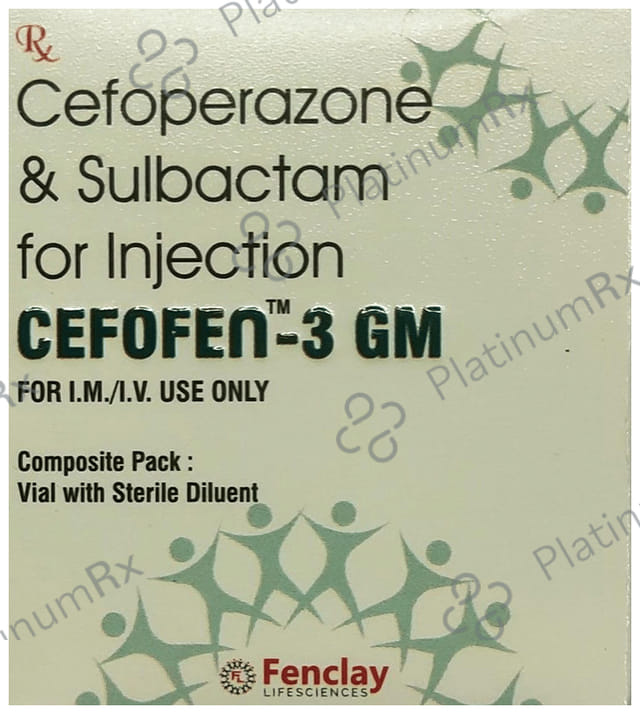 Cefofen 3 GM Injection