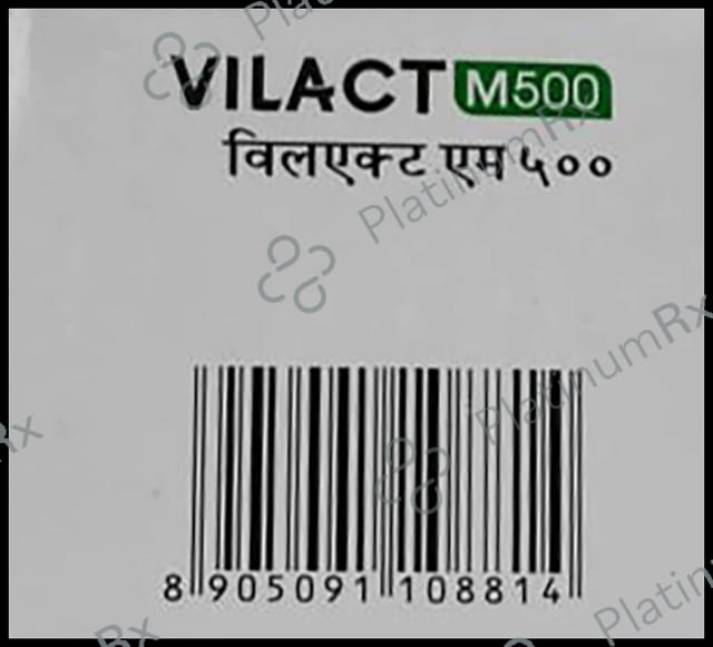 Vilact M 500/50mg Tablet 10s