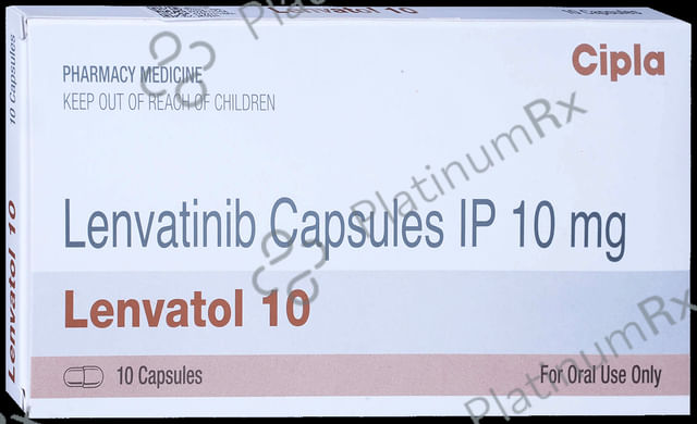Lenvatol 10mg Capsule 10s