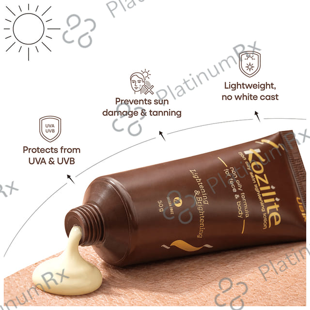 Kozilite Non Oily Skin Lightening Lotion 50gm