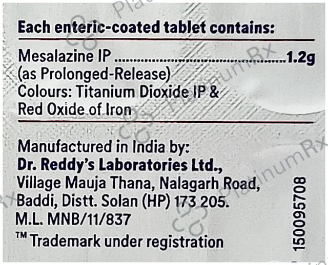 Vegaz OD PR 1200mg Tablet 15s