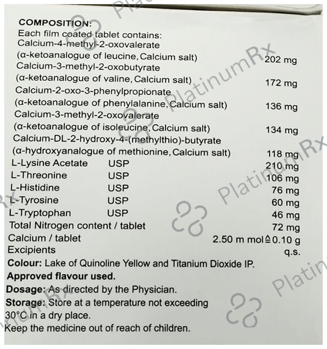 Nefrosave Keto DS Tablet 10s