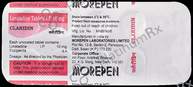 Claridin Tablet
