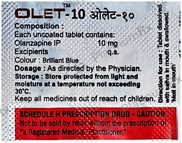 Olet 10mg Tablet