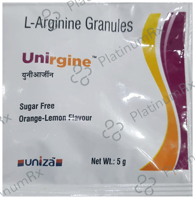 Unirgine Granules Orange-Lemon Sugar Free