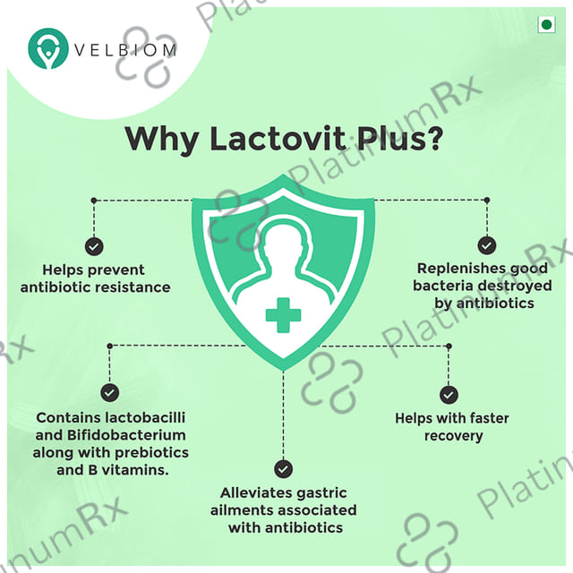 Velbiom Lactovit Plus Vegetable Capsule