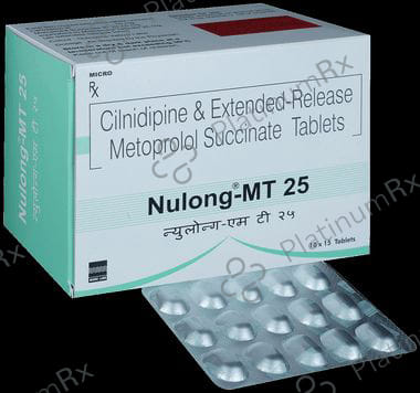 Nulong MT 10/25mg Tablet ER 15s