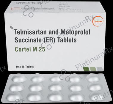 Cortel M 25/40mg Tablet ER 15s