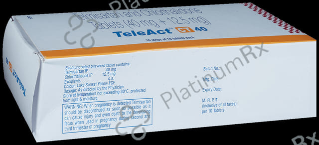 Teleact CT 12.5/40mg Tablet 10s
