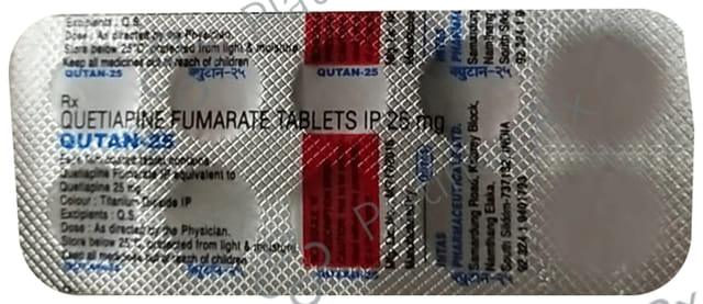 Qutan 25mg Tablet 10s