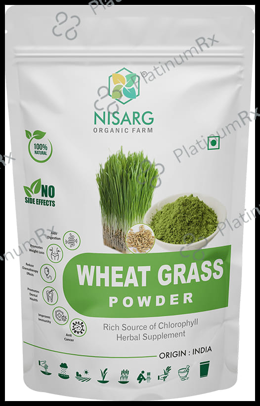 Nisarg Organic Farm Wheat Grass Powder 1 kg