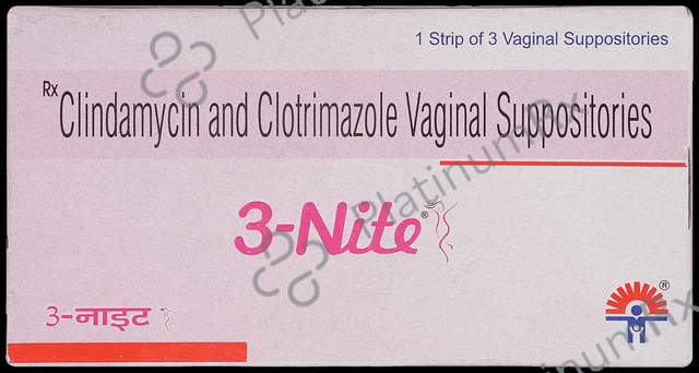 3 Nite Vaginal Suppository 3s