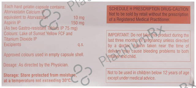 Ecosprin AV 10/150mg Capsule 15s
