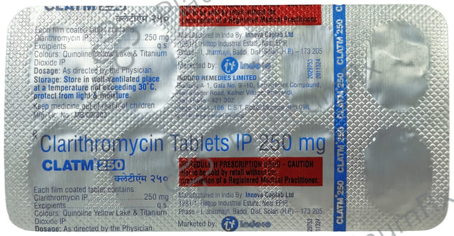 Clatm 250mg Tablet 10s
