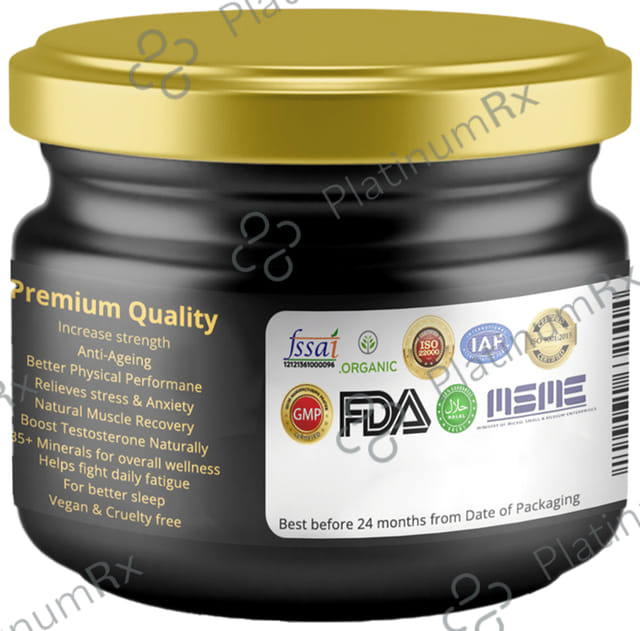 Ph Shudh Shilajit Resin with Organic Kesar