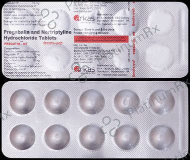 Pregatin NT 75mg/10mg Tablet