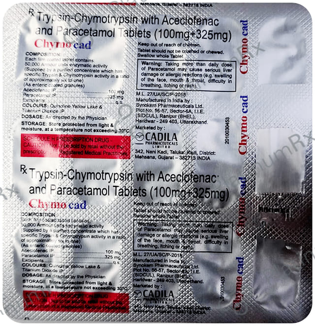 Chymocad Tablet 15s