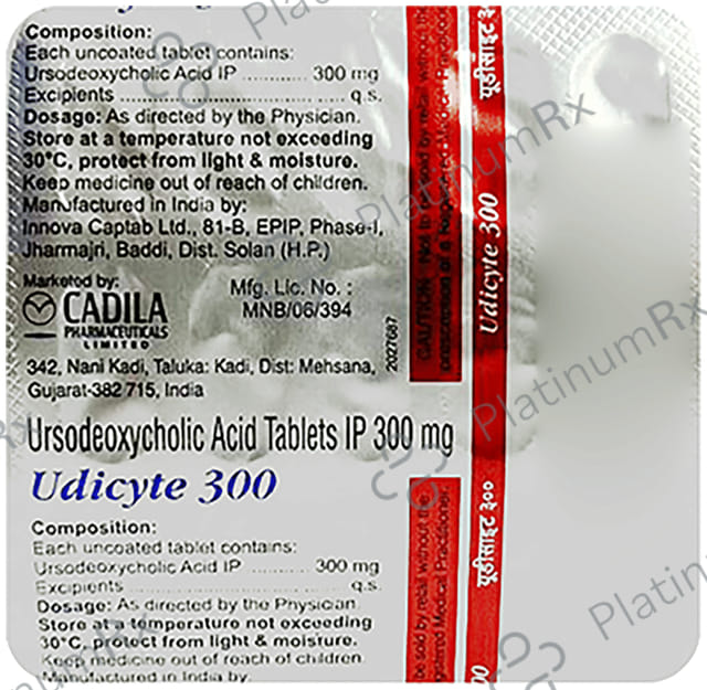 Udicyte 300mg Tablet 15s