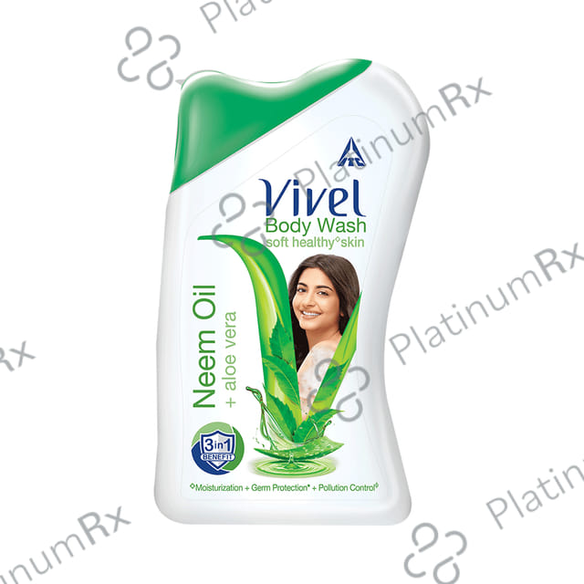 Vivel Neem Oil + Aloe Vera Body Wash 100 ml