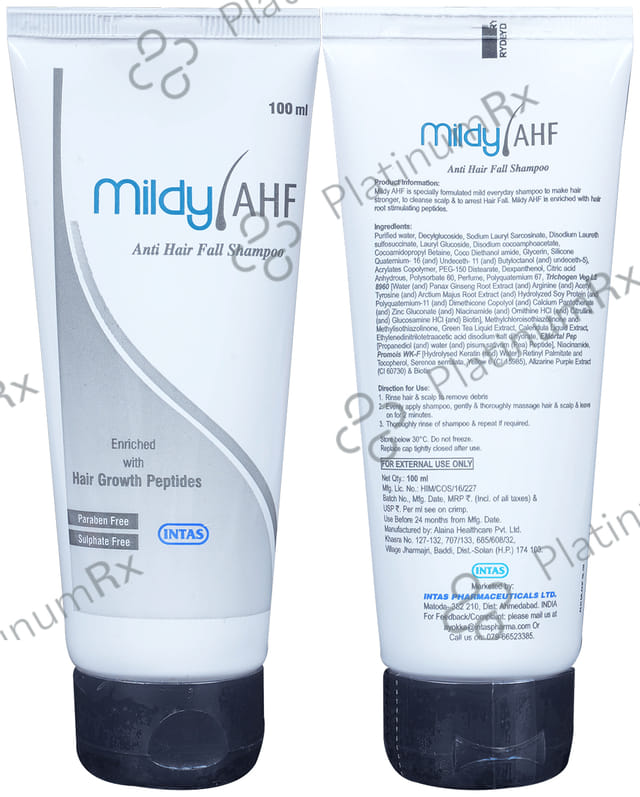 Mildy AHF Anti Hair Fall Shampoo 100ml