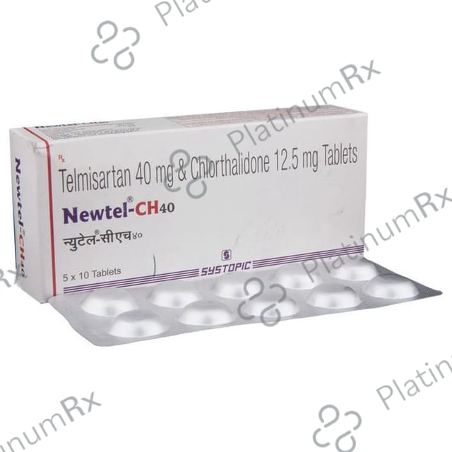 Newtel CH 40/12.5mg Tablet 10s