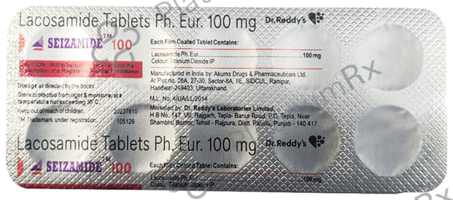 Seizamide 100mg Tablet 10s