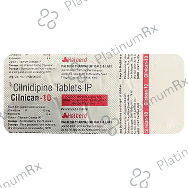 Cilnican 10 Tablet