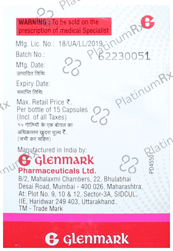 Indamet G Capsule 15s